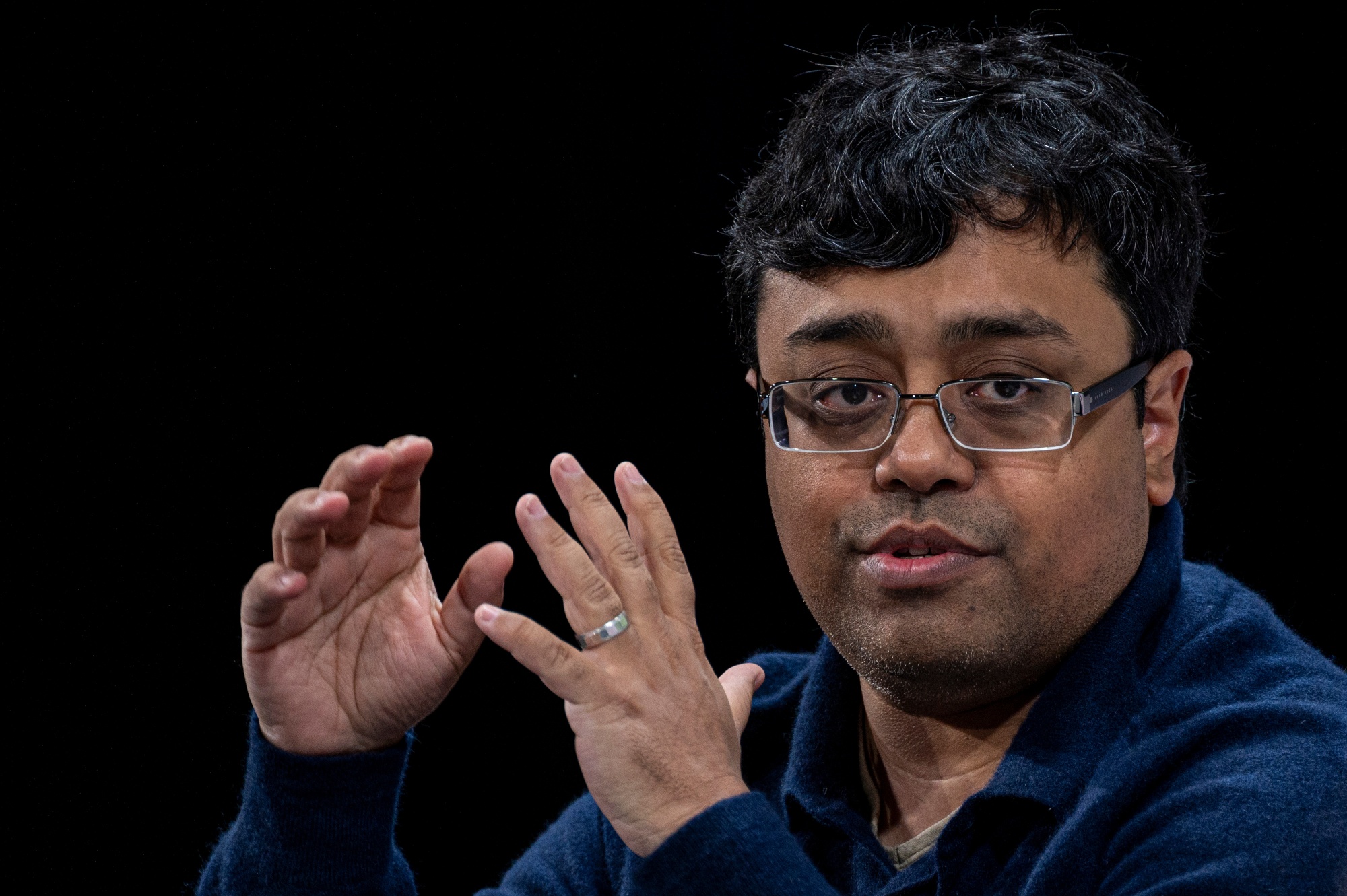 Emad Mostaque em entrevista